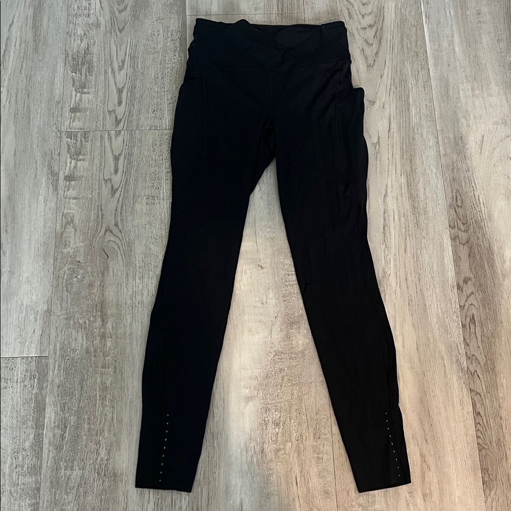 Lululemon Fast and Free High Rise Black Leggings